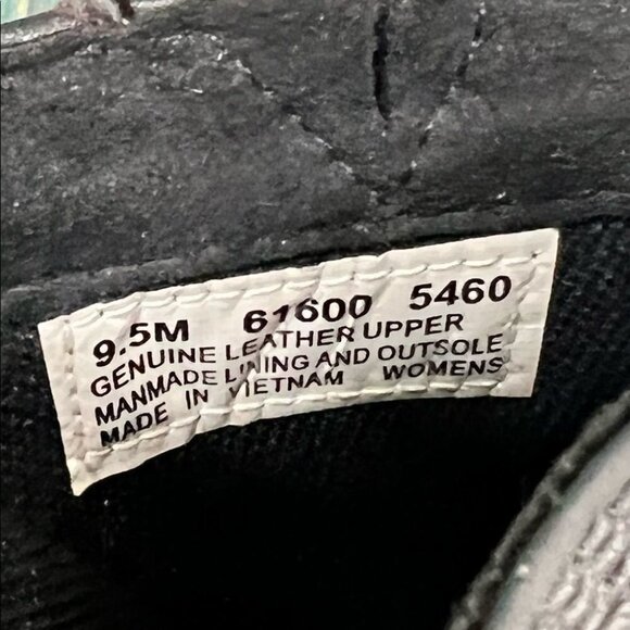 Timberland Black Leather Mules Clogs Size 9.5 - Picture 9 of 12